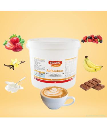 Buy Megamax Building Food Cappuccino 7kg - Protein Powder for Muscle Gain & Weight Gain | Ideal for Strengthening and Underweight Nutrition - Buy Online on GoSupps.com