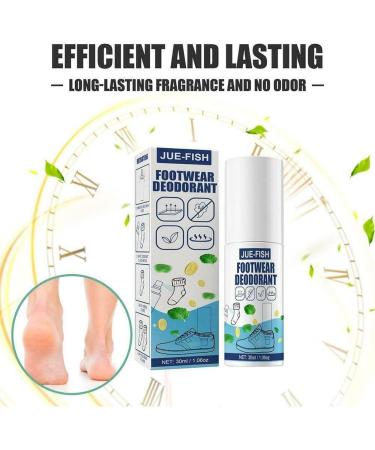 Foot & Shoe Spray Anti-Perspirant Deodorant Shoe Fresheners 30ml - Buy Online on GoSupps.com