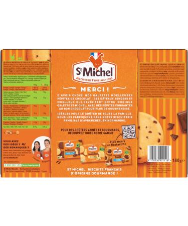 St-Michel - Soft Chocolate Chips Cake - Ultra-Soft Cookies - 9 boxes of 180g - Buy Online on GoSupps.com