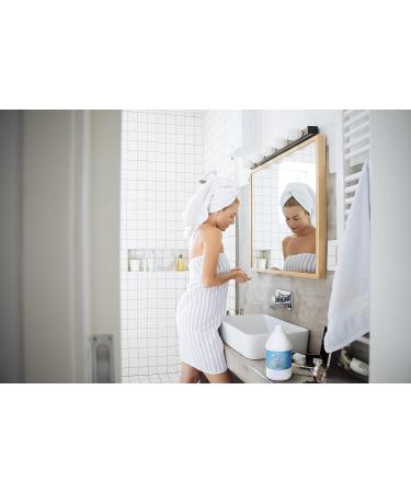 Unscented Aloe Vera Lotion with Argan Oil - Vegan Non-GMO Hand-Made Body Moisturizer (Half Gallon) - Made in USA - Buy Online on GoSupps.com