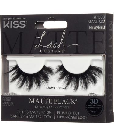 KISS Lash Couture Matte Black 02 - Buy Online on GoSupps.com