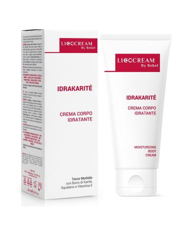 Licofarma Lycocream ByRebel IDRAKARITY | Moisturizing and Nourishing Body Cream | Deep Hydration | For Dry & Dehydrated Skin | 200ml Tube