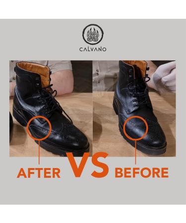 Calvano Blink Shoe Shining Sponge | Suitable Instantly Shining for Shoes Bags Boot and Any Leather Surfaces (1 (Single Pack)) - Buy Online on GoSupps.com