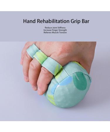 Ymiko Hand Finger Contracture Cushion | Soft Palm Protector for Elderly & Stroke Patients | Grass Green Color - Stimulate Ligaments & Muscles - Buy Online on GoSupps.com