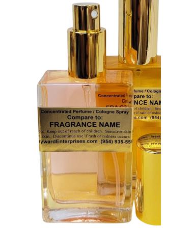 Perfume Spray Comparable to PURE WHITE (Cr...eed) for Men and Women Unisex Fragrance Rendition Fragrance Spray Eau de Parfum 2 oz. (60ml) Glass PURE WHITE (Cr...eed) (unisex) type