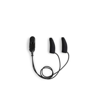 Ear Gear- Mini Corded Black Set of 2 Covers Fits 1-1.25 by Ear Gear