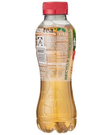 Buy Fuze Tea Peach & Hibiscus - Refreshing Fusion of Tea Juice & Herbs | 12 x 400 ml - Sustainable & Convenient Bundle - Buy Online on GoSupps.com