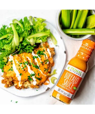 Primal Kitchen Buffalo Sauce Family Pack - 2 Free Measuring Spoons, Dairy-Free, Whole 30, Keto & Paleo Certified - 16.5 oz - Buy Online on GoSupps.com