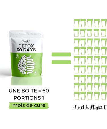 Darm Cure: 1-Month Probiotic Detox - 20 Billion Cultures Daily Prebiotics Amino Acids & Fiber (600G) - International Shipping Available - Buy Online on GoSupps.com