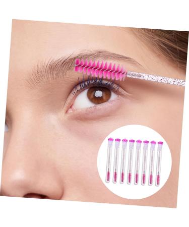 FRCOLOR 8pcs Diamond Mascara Brush Eyelash Applicator Tool Crystal Mascara Wand Makeup Eyelash Applicator 11.7x1.1cm Rosy - Buy Online on GoSupps.com
