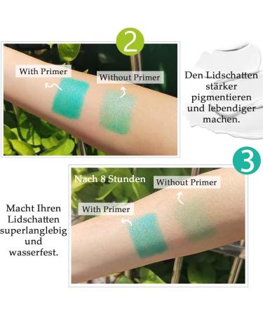 EONFAVE Magic Eye Primer foundation for longlasting eye makeup without stains waterproof eye shadow white - Buy Online on GoSupps.com