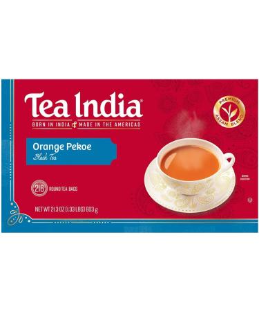 Tea India Assam Tea Blend Orange Pekoe 216 Round 2-Cup Tea Bags 24-Ounce Boxes (Pack of 2) - Buy Online on GoSupps.com