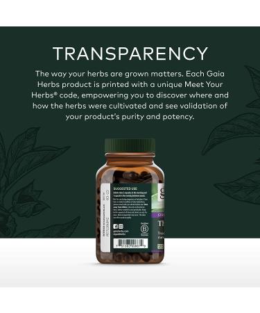 Gaia Herbs Thyroid Support - 60 Vegan Liquid Phyto-Caps for Optimal Wellness - Buy Online on GoSupps.com