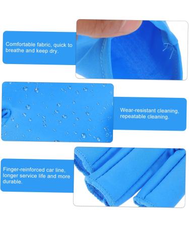 Healeved 1 Pair Nail Gloves Child Glove Light Elastic Spandex Anti-Black - Buy Online on GoSupps.com