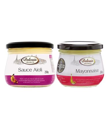 Delouis Mayonnaise & Aioli - 250g - Pack of 2