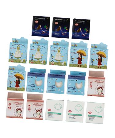 DOITOOL 18boxes Cleansing Cotton Makeup Remover Pads Face Cleansing Wipes Cotton Pads for Face Toner Makeup Cotton Pads Lash Accessories Face Cleansing Puff Face Cleaning Cushions Manicure