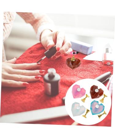 Mikinona 4 Sets Nail Holder Nail Stand Nail Tip Holders Nail Art Base Nail Art Tool Nail Tip Display Stand Nail Art Stand Nail Display Stand Nail Practice Stand Tool for Nail Art - Buy Online on GoSupps.com
