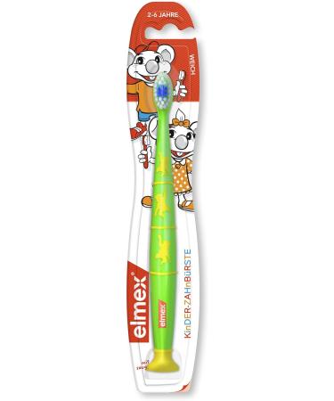 Elmex Children's Dental Set: Toothpaste & 6 Toothbrushes for Caries Protection (Ages 2-6) - 1 Pack - Buy Online on GoSupps.com