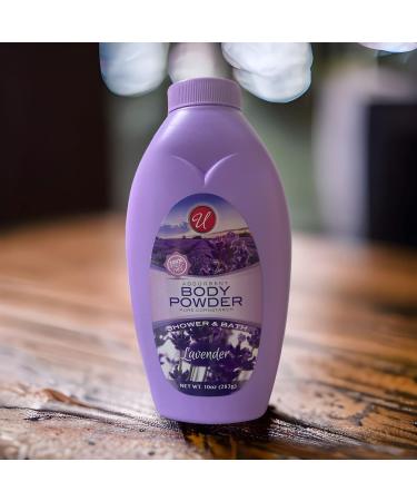 Absorbent Body Powder Pure Cornstarch Lavender Shower & Bath 10 oz. (1 Pack) 10 Ounce (Pack of 1) - Buy Online on GoSupps.com