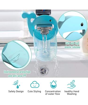 Buy MOK 2-Piece Children Tap Extender | Cartoon Faucet Extension for Kids | Perfect for Hand Washing in Kitchen & Bathroom - Buy Online on GoSupps.com
