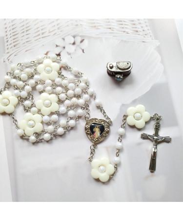 Shop Oralgo's Unique White Pearl Necklace - Stylish Cross Trailer Chain & Crucifix Accessory for International Shipping - Buy Online on GoSupps.com