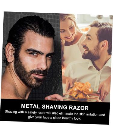 Angoily Manual Beard Trimmer & Electric Shaver for Men - 2-in-1 Razor Hand Razor Eyebrow Trimmer | International Shipping Available - Buy Online on GoSupps.com
