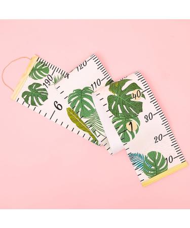 MHJY Kids Height Measure Wall Chart - Tropical Jungle Theme - 7.9'' x 79'' Canvas Growth Chart for Boys and Girls - Buy Online on GoSupps.com