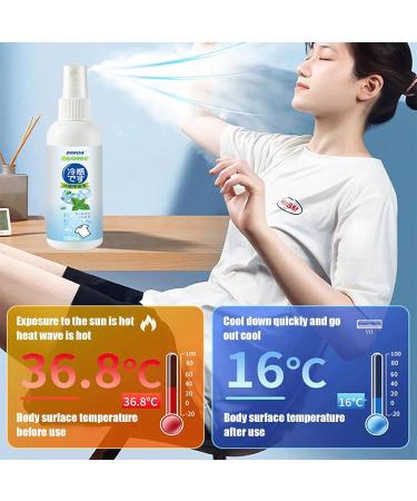 Cool Spray - Mist Spray | Spray d'eau | Flash chaud de soin froid | Extraits de naturelles Artefact de refroidissement pour camping sorties randonn es de pique-nique voyages | Prevenenci - Buy Online on GoSupps.com
