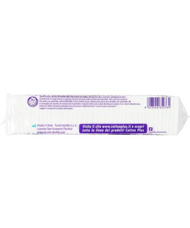 Cotton Plus-Makeup Remover with 2 In 1 Cleansing Milk Mini Format - 80 Piece - Buy Online on GoSupps.com