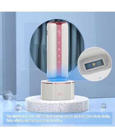 Jitesy IPL Hair Removal Device with Sapphire Ice Cooling System - Blue & Red Light Therapy - Permanent Hair Remover for Body & Face - Buy Online on GoSupps.com
