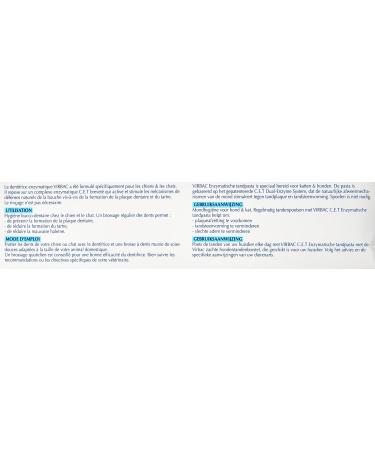 Virbac Enzymatic Chicken Toothpaste for Dogs/Cats 70 G - Buy Online on GoSupps.com