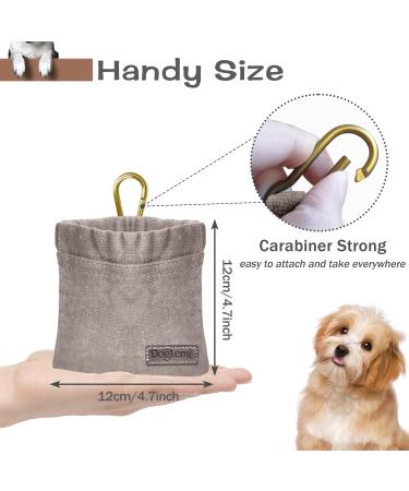 Deliciency Free-Handed Dog Cover Lita | Automatic Closure Forage Bags for Training | Puppy Treats & Carabiners for Dogs - Buy Online on GoSupps.com