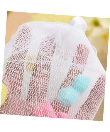 FRCOLOR 10 Pcs Exfoliating Pouch Bags - Red Rose Drawstring Bags for Women - Ideal for Showers & Cleansing | 8x24cm - Buy Online on GoSupps.com