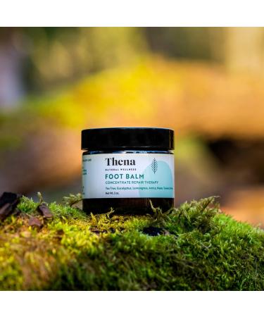 THENA Ultra Hydrating Skin Cream & Tea Tree Oil Foot Balm Bundle for Eczema, Psoriasis, Dry Skin - Extra Strength - Buy Online on GoSupps.com