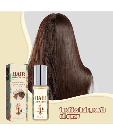 Natural Hair Growth Oil 50ml Strengthening and Thickening Natural Hair - Beauty Care for Scalp Texturizing Routine Daily Use Blow Drying and Styling - Buy Online on GoSupps.com