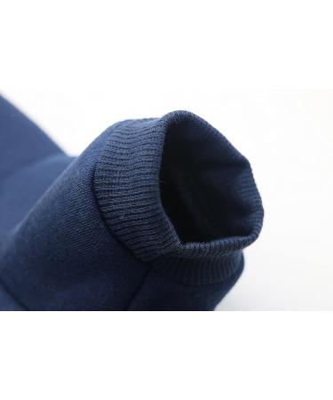 XS Navy Puppy Hoodie - Fleece Pet Sweatshirt for Small Dogs - Buy Online on GoSupps.com