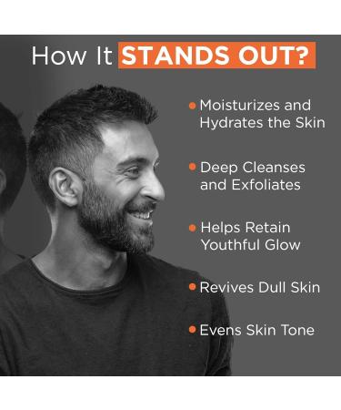 De Tan Removal Face Scrub 100g | Moringa Walnut & Almond Oil | Exfoliate & Deep Clean | Paraben & SLS Free | All Skin Types | Shop Now - Buy Online on GoSupps.com