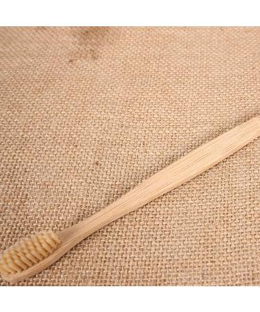 Eco-Friendly Gatuida 10th Bamboo Toothbrush Set | Organic & Portable Travel Toothbrushes | Disposable Hotel Accessories - Buy Online on GoSupps.com
