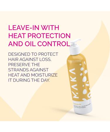 Maka Capillary Health Leave-In Treatment 6.8 Fl Oz | Heat Protection Oil Control Anti Hair Loss & Moisturizing Formula - International Shipping Available - Buy Online on GoSupps.com