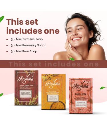 Jetsetter's Soap Trio: Travel-Sized Bars for All Skin Types | Gentle TSA Approved Removes Makeup | Cruelty-Free Daily Use - Buy Online on GoSupps.com