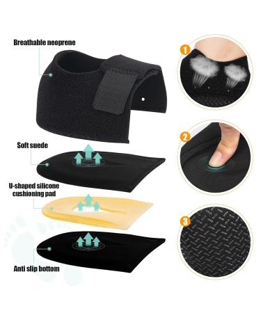 Adjustable Heel Cups | Breathable Heel Cushions for Plantar Fasciitis & Heel Pain Relief - Unisex Support - Buy Online on GoSupps.com