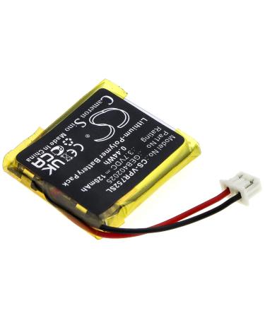 120mAh/3.7V Replacement Battery for Python 7752P