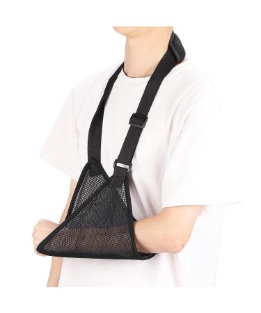 ZJchao Adjustable Arm Sling - Breathable Shoulder Immobilizer & Elbow Support Strap for Broken Arm & Shoulder Injury - Buy Online on GoSupps.com