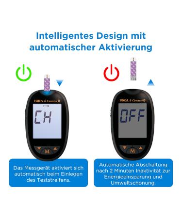 FORA 6 Connect: Bluetooth Multi-Parameter Test Strips (mg/dl) & Ketone Testing - International Shipping - Buy Online on GoSupps.com