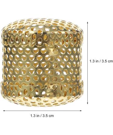 FARUTA Copper Moxa Box for Moxibustion Therapy | Portable Moxa Stick Cans | 10pcs Anti-Ash Net - Buy Internationally - Buy Online on GoSupps.com