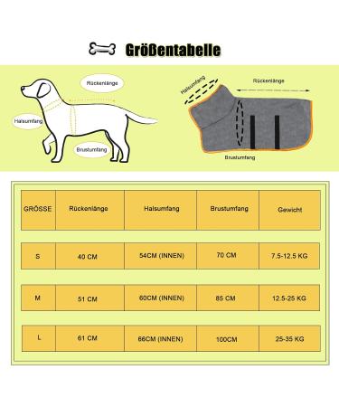 Buy Virtue Yun Dog Bathrobe - Microfiber Fast-Drying Towel for All Dog Sizes | Absorbent & Velcro Fastener | International Shipping - Buy Online on GoSupps.com