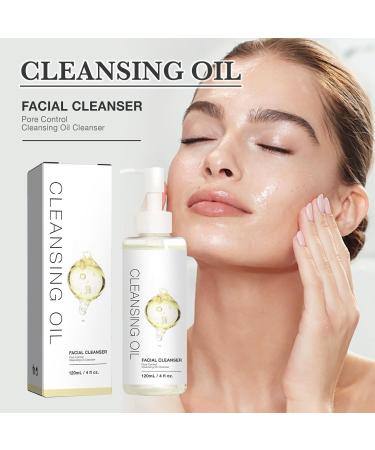 Heartleaf Pore Control Cleansing Oil Plant Makeup Remover Gentle Not Stimulate Make-Up Remover Korean Facial Makeup Cleansing Oil Cleanser Blackhead Cleanser And Makeup Remover (120ML) - Buy Online on GoSupps.com