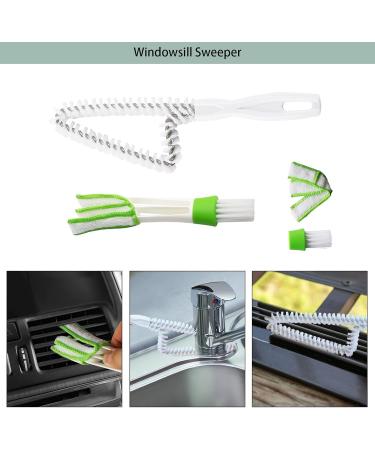 8Pack Venetian Blind Cleaner Duster Tool Hand-held Window Shutters Duster Window Blind Cleaning Tool Groove Gap Cleaning Brush for Blind Air Conditioner Car Vents Fan Door Window Track - Buy Online on GoSupps.com