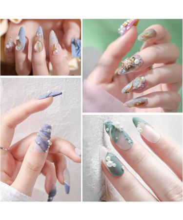 Nail Art Caviar Beads Set - 5 Boxes Mini Steel Ball Manicure Accessories for DIY 3D Decorations - Silver, Golden, Rose Gold - Buy Online on GoSupps.com