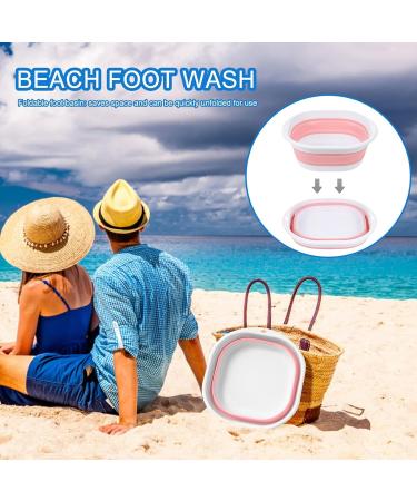 Foot Bath Sink Foot Bath Spa Bowl Portable Foot Bath Tub Soft Foot Soak Bucket Perfect for Soaking Feet in Above Ground Pools for Kids and - Buy Online on GoSupps.com